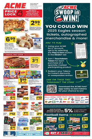 Acme Market Weekly Ad Preview September 6