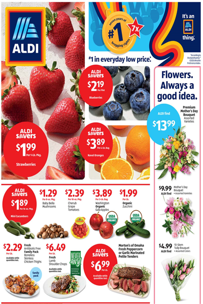 Aldi Weekly Ad Preview: (May 8 - May 14 2024)