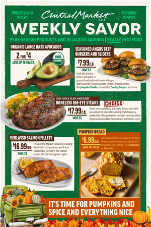 Central Market Weekly Ad Preview September 4