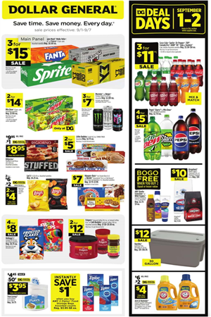 Dollar General Weekly Ad Preview September 8