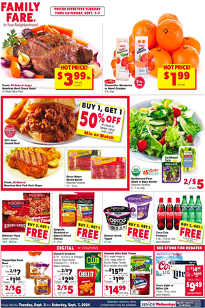 Family Fare Weekly Ad Preview September 8