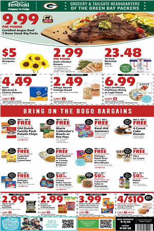 Festival Foods Weekly Ad Preview September 4