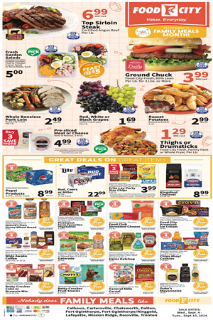 Food City Weekly Ad Preview September 4