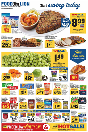 Food Lion Weekly Ad Preview September 4