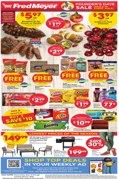 Fred Meyer Weekly Ad Preview: (May 15 - May 21 2024)