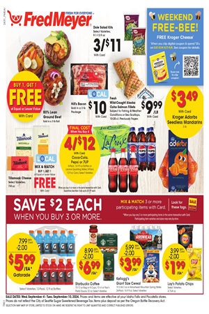 Fred Meyer Weekly Ad Preview September 4