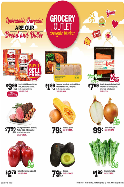Grocery Outlet Weekly Ad Preview: (October 4 - October 10 2023)