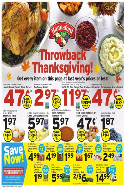 Hannaford Weekly Ad Preview: (October 8 - October 14 2023)
