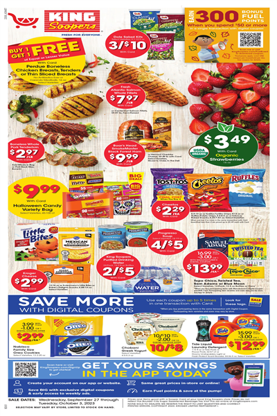 King Soopers Weekly Ad Preview: (October 4 - October 10 2023)