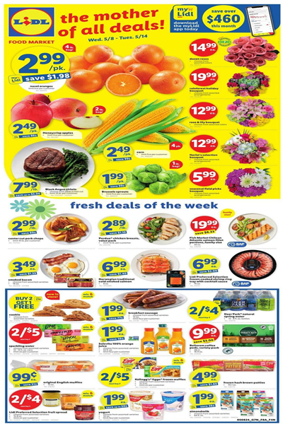 Lidl Weekly Ad Preview: (May 8 - May 14 2024)