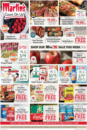 Martins Weekly Ad Preview September 8