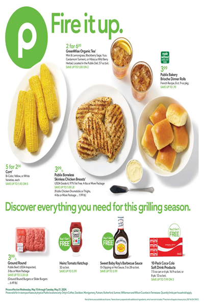 Publix Weekly Ad Preview: (May 15 - May 21 2024)