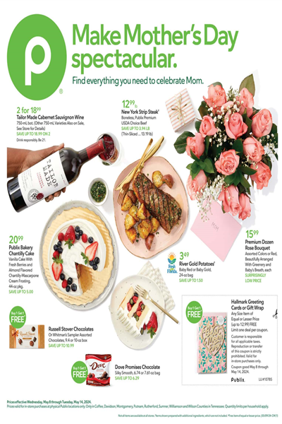 Publix Weekly Ad Preview: (May 8 - May 14 2024)