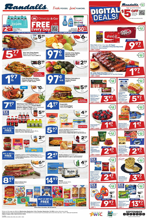 Randalls Weekly Ad Preview September 4