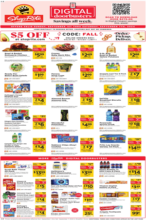 Shoprite Weekly Ad Preview September 1