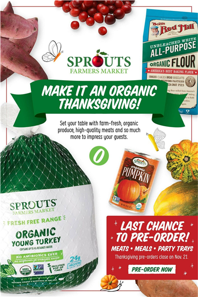 Sprouts Weekly Ad Preview: (November 16 - November 24 2022)