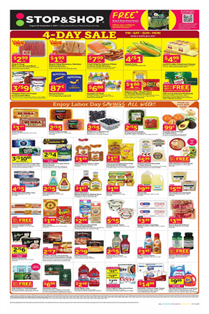 Stop and Shop Weekly Ad Preview September 6