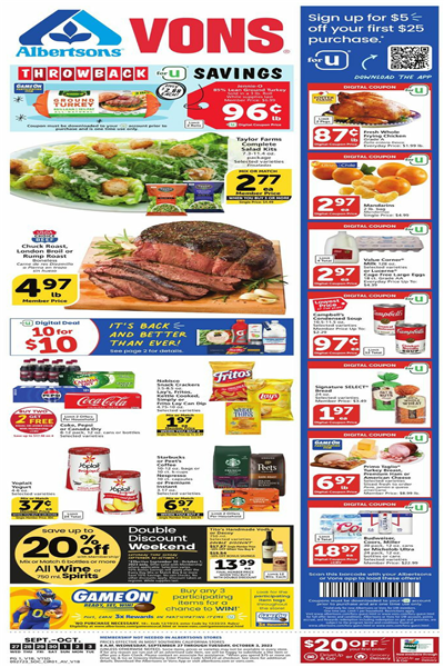 Vons Weekly Ad Preview: (May 8 - May 14 2024)