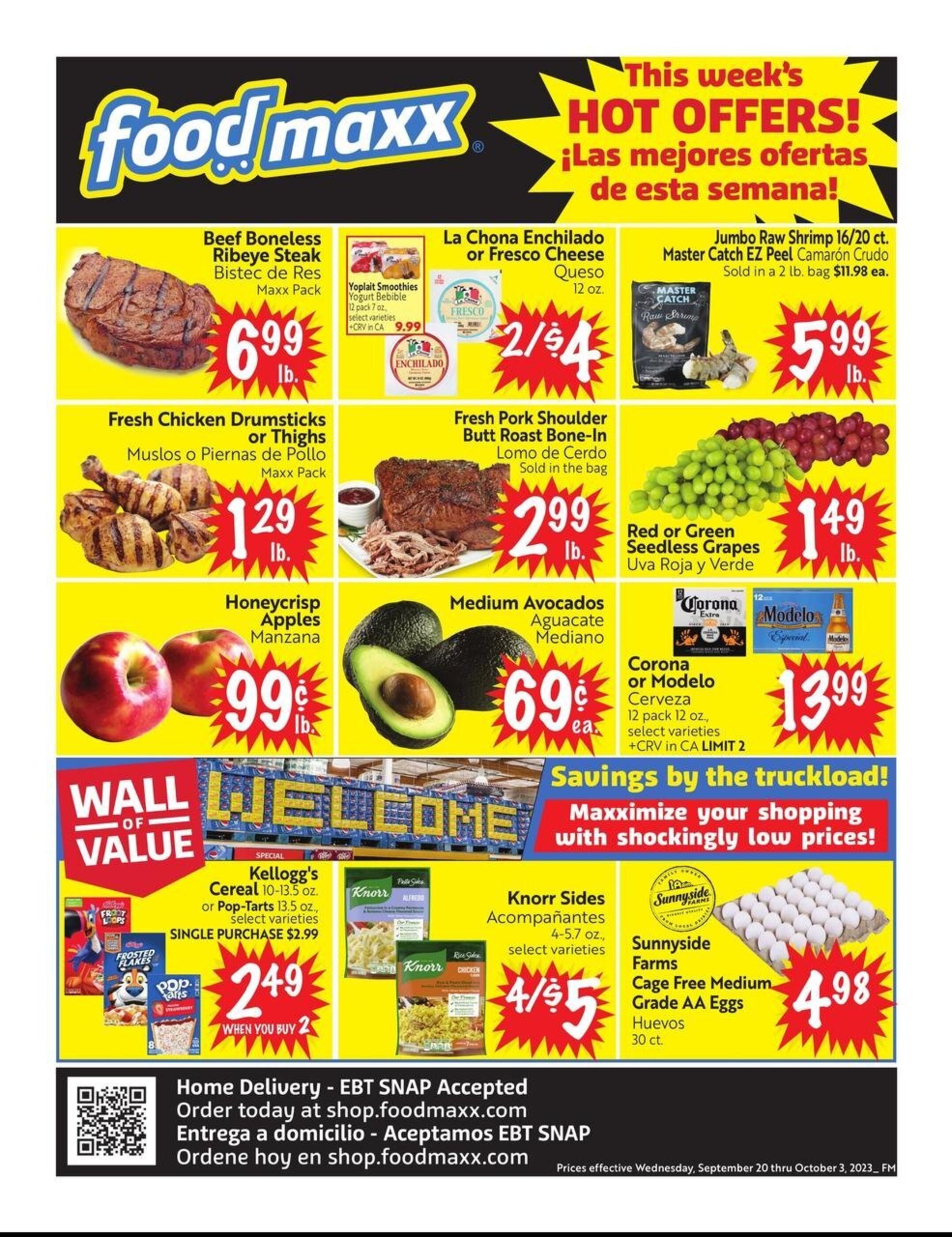 Foodmaxx Weekly Ad Preview: (October 4 - October 17 2023)