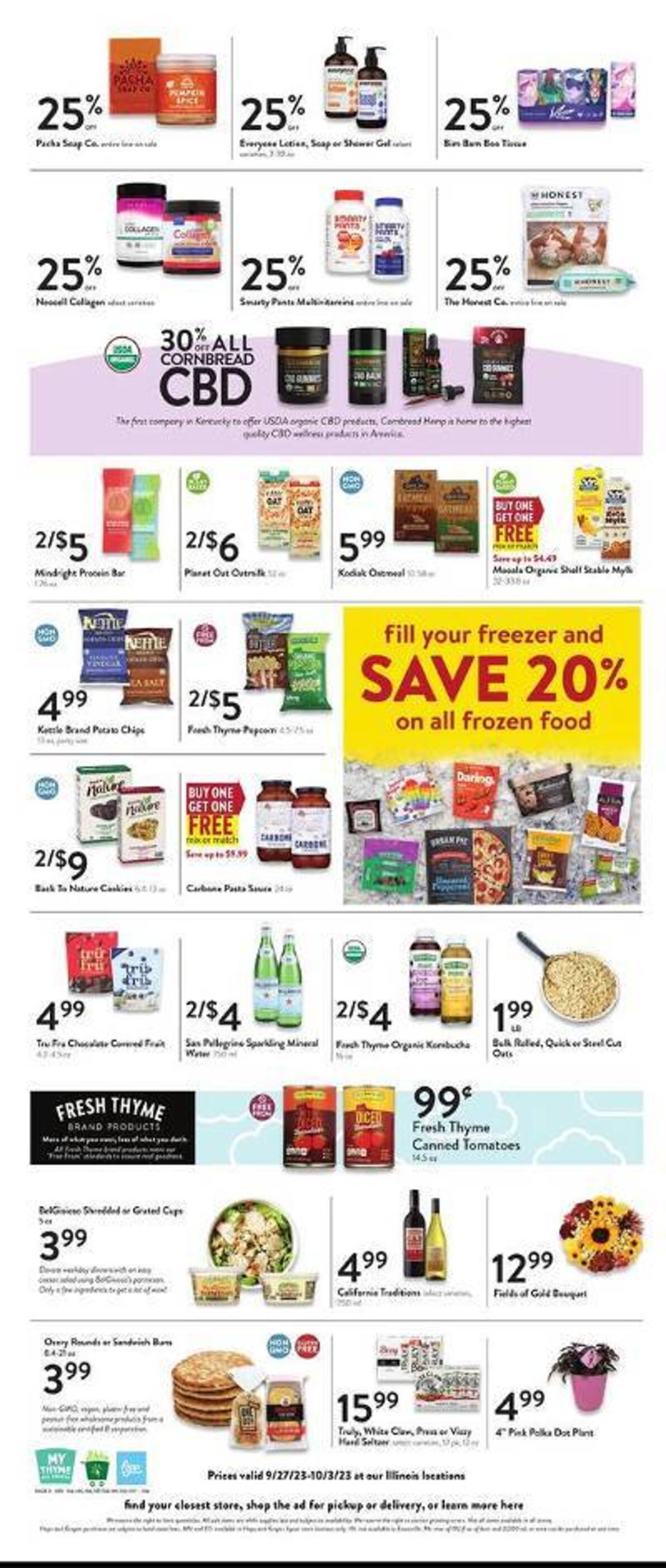 Fresh Thyme Weekly Ad Preview: (October 4 - October 10 2023)