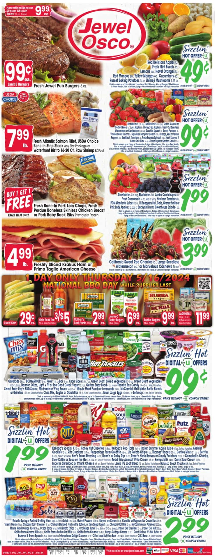 Jewel Osco Weekly Ad Preview: (May 15 - May 21 2024)