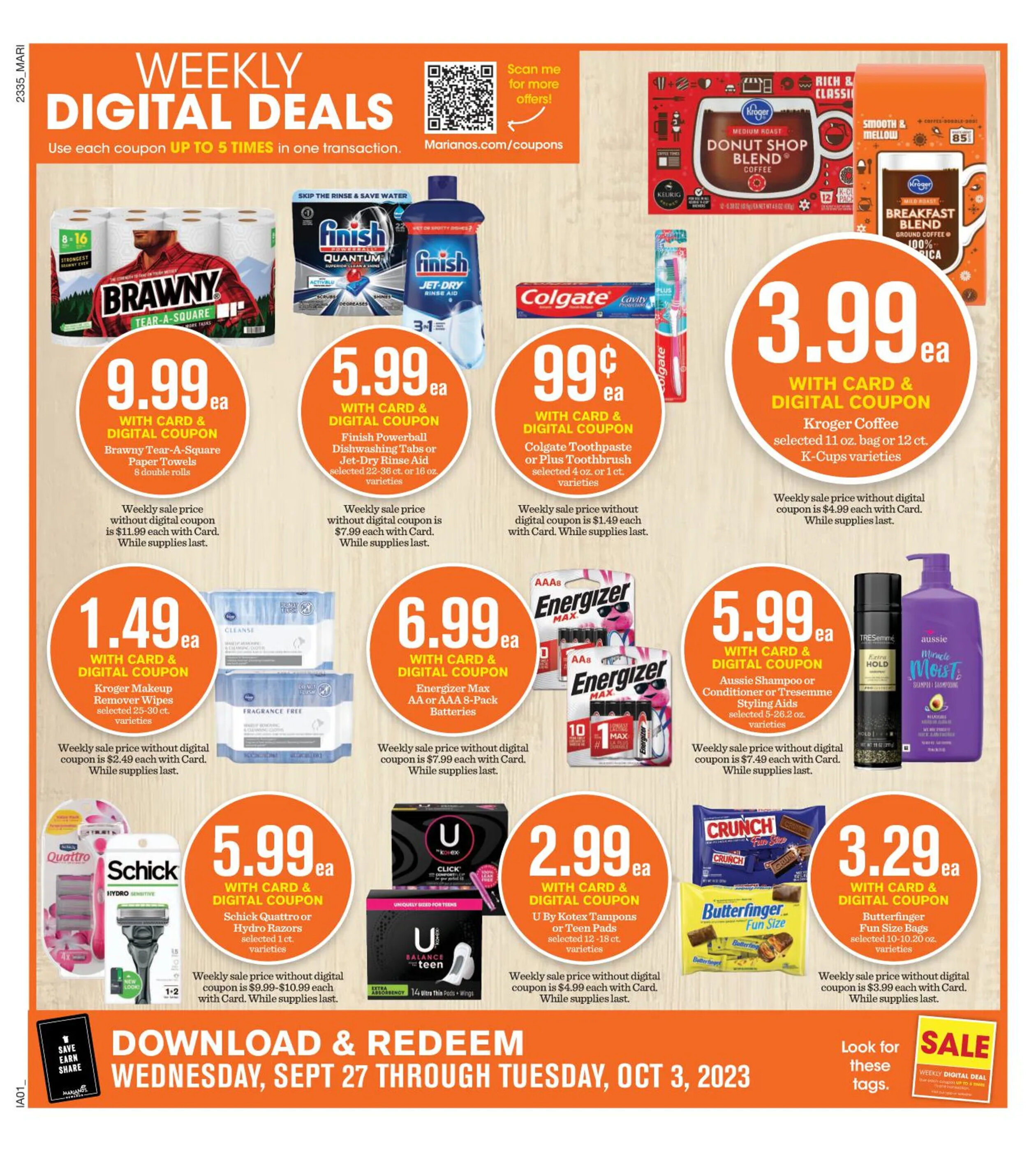 Marianos Weekly Ad Preview: (October 4 - October 10 2023)