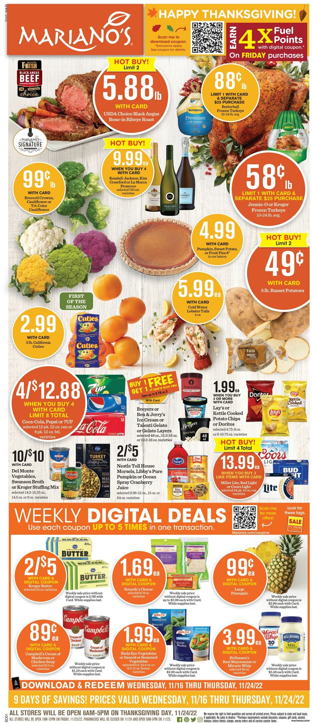 Marianos Weekly Ad Preview: (September 20 - September 26 2023)