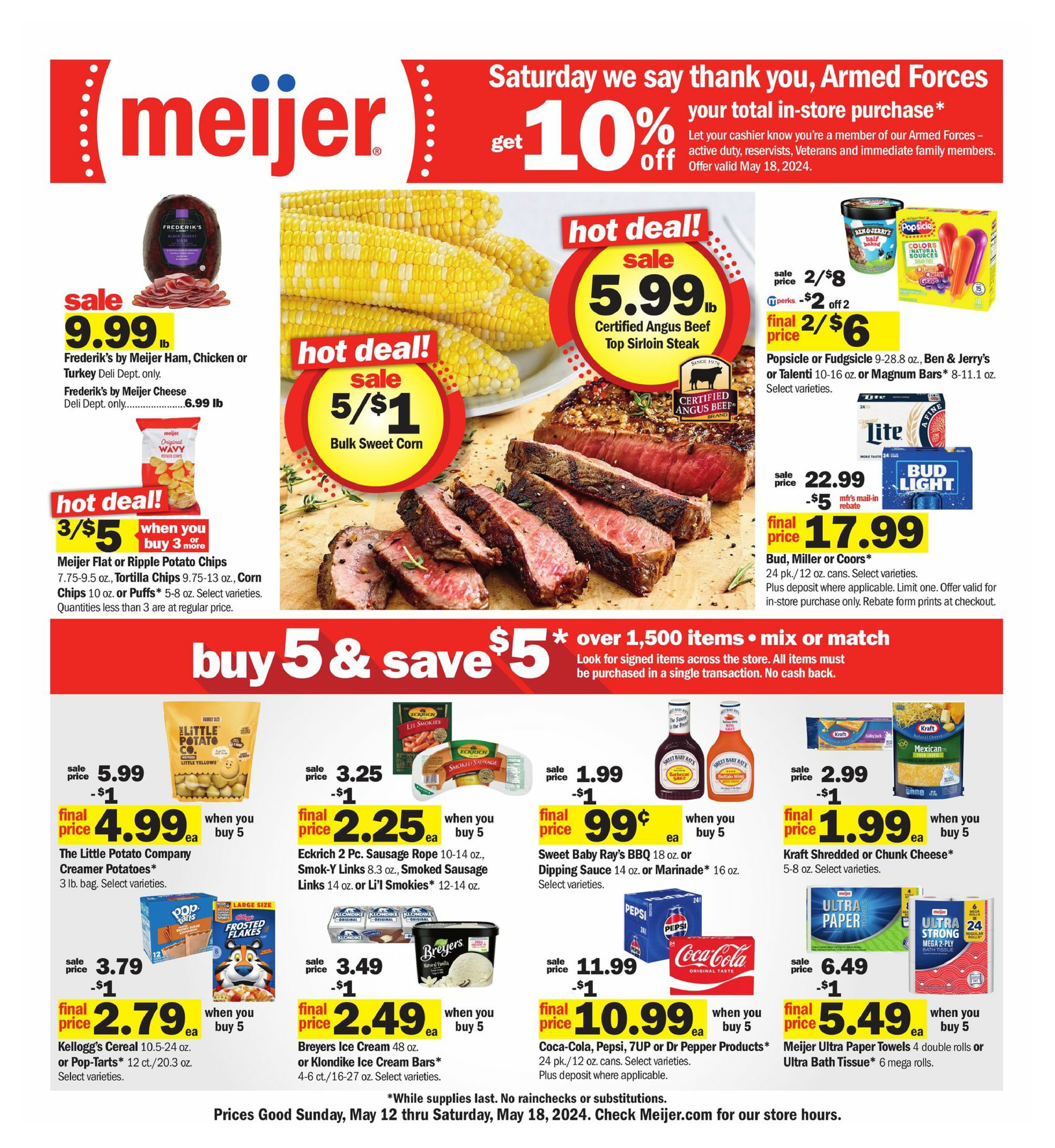 Meijer Weekly Ad preview: (May 12 - May 18 2024)