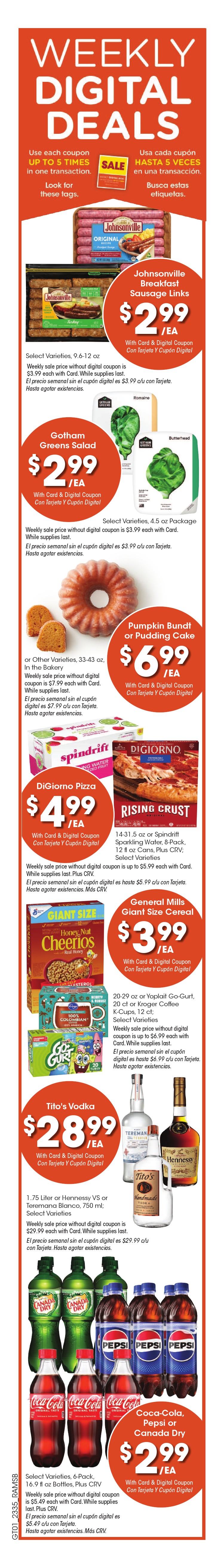Ralphs Weekly Ad Preview: (October 4 - October 10 2023)