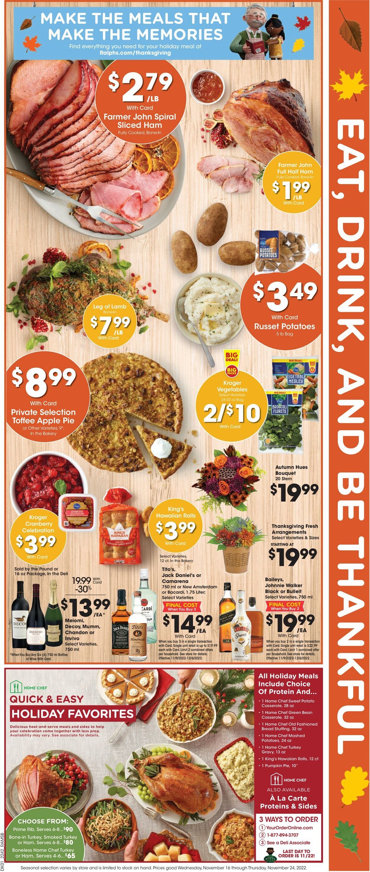 Ralphs Weekly Ad Preview: (September 20 - September 26 2023)