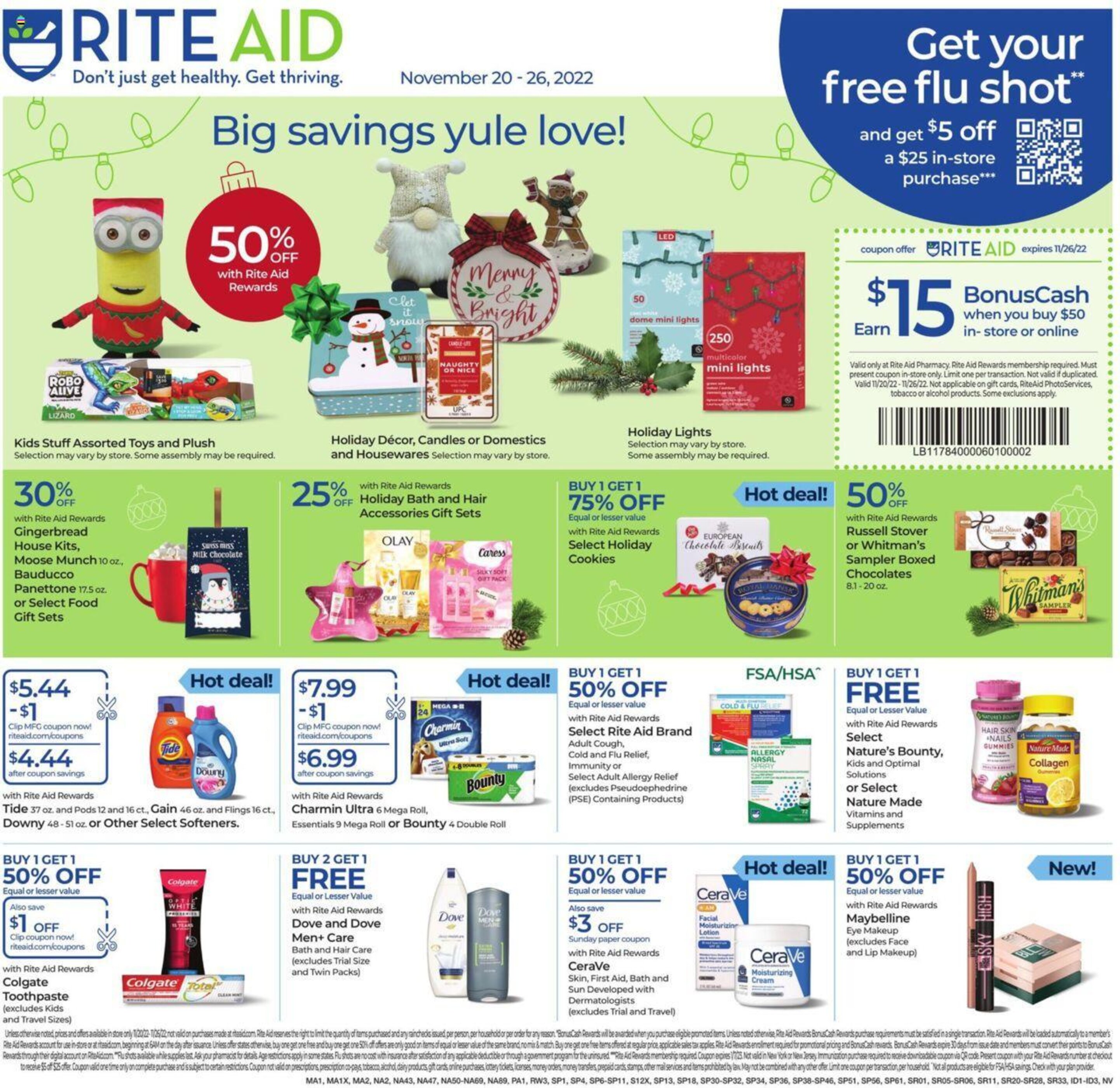 Rite Aid Weekly Ad Preview: (November 20 - November 26 2022)