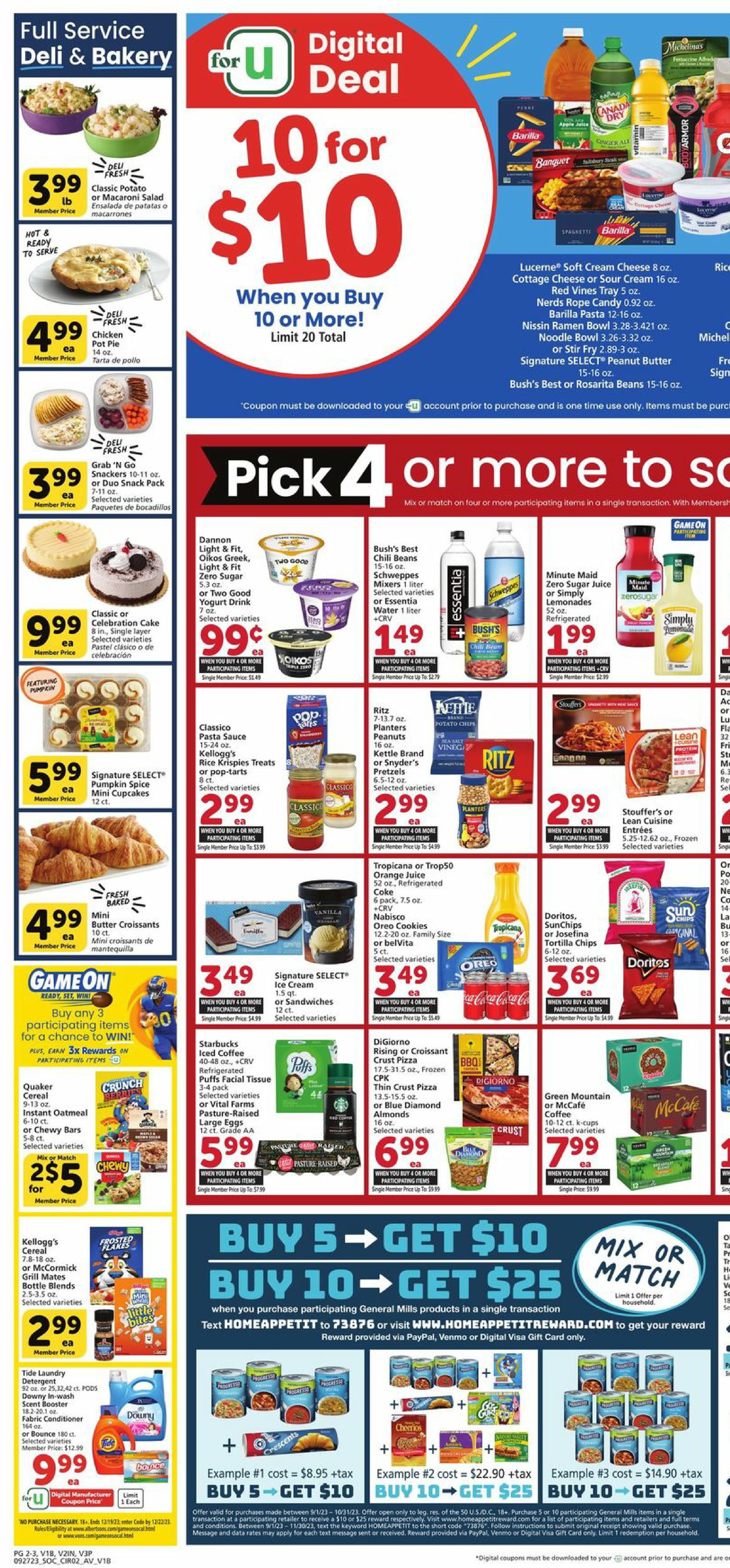 Vons Weekly Ad Preview: (October 4 - October 10 2023)