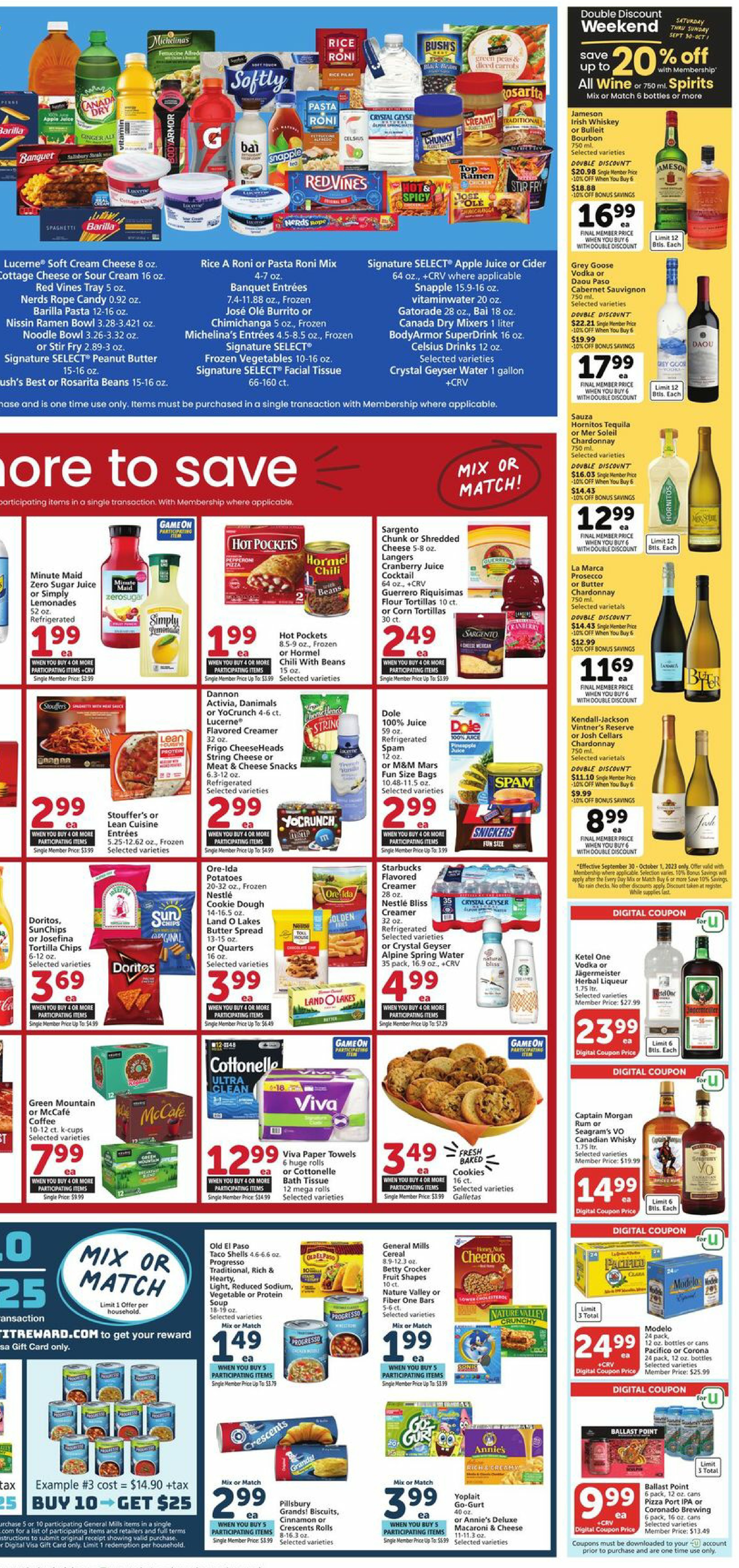 Vons Weekly Ad Preview: (October 4 - October 10 2023)