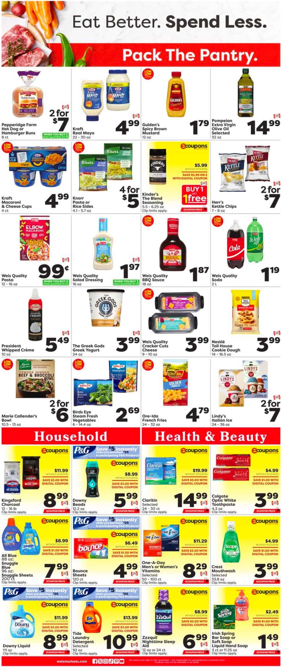 Weis Weekly Ad Preview: (May 9 - May 15 2024)